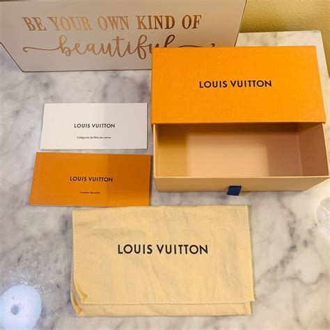 do louis vuitton purses come in a box|Louis Vuitton empty boxes.